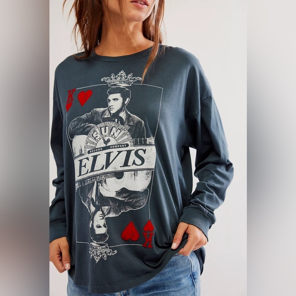 NWT Daydreamer Sun Records X Elvis King Tee